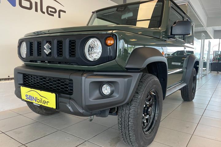 Grøn Suzuki Jimny fra 2021