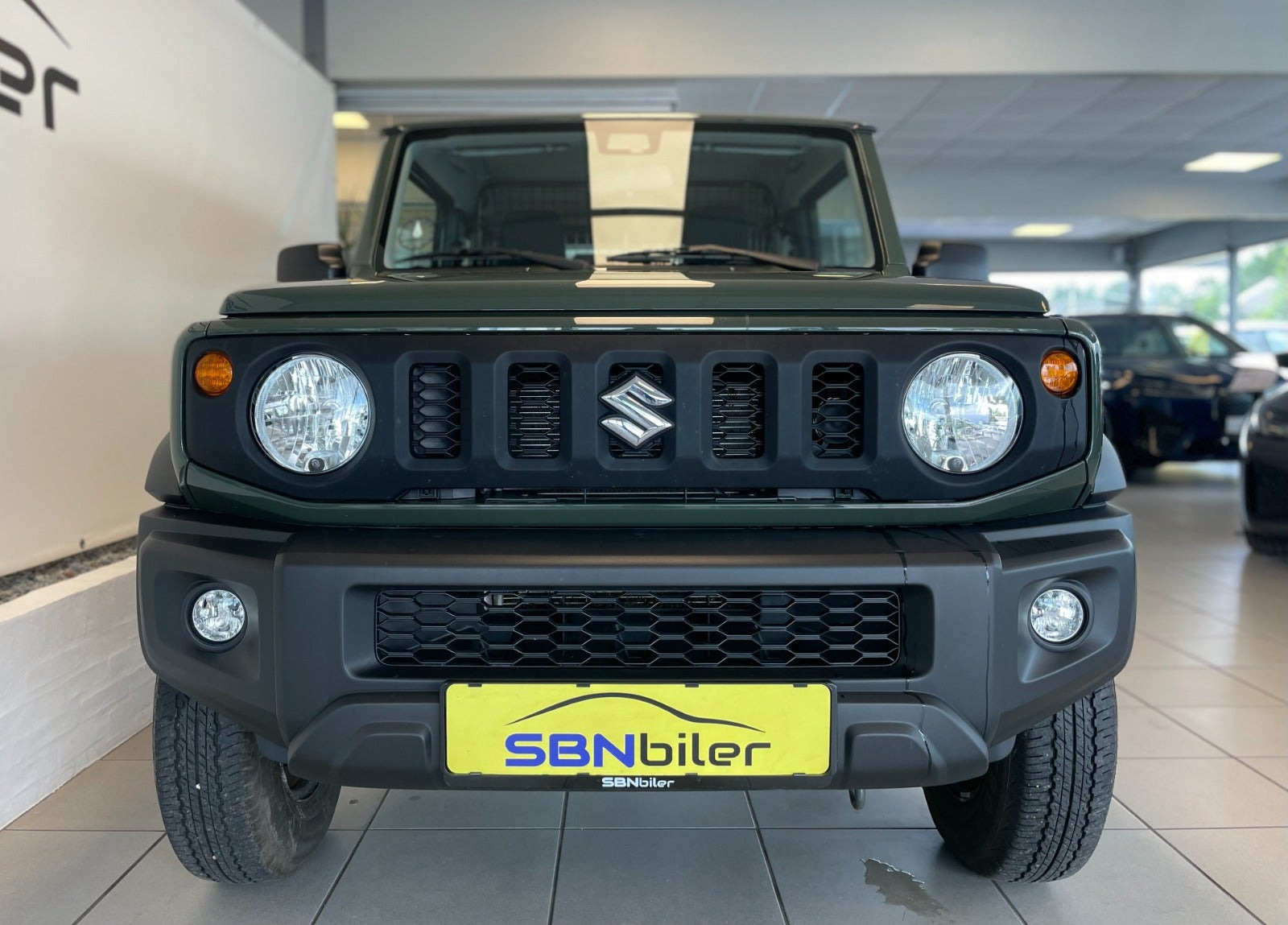 Grøn Suzuki Jimny fra 2021