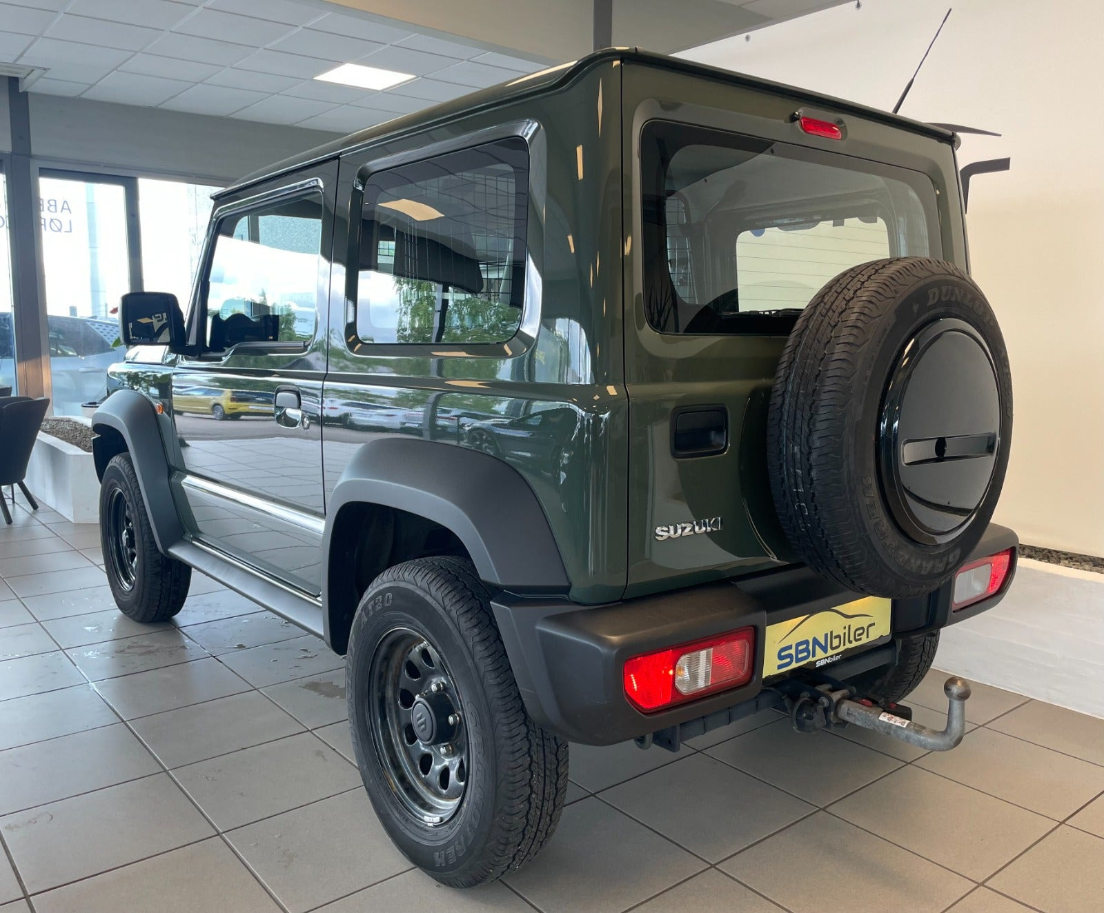 Grøn Suzuki Jimny fra 2021