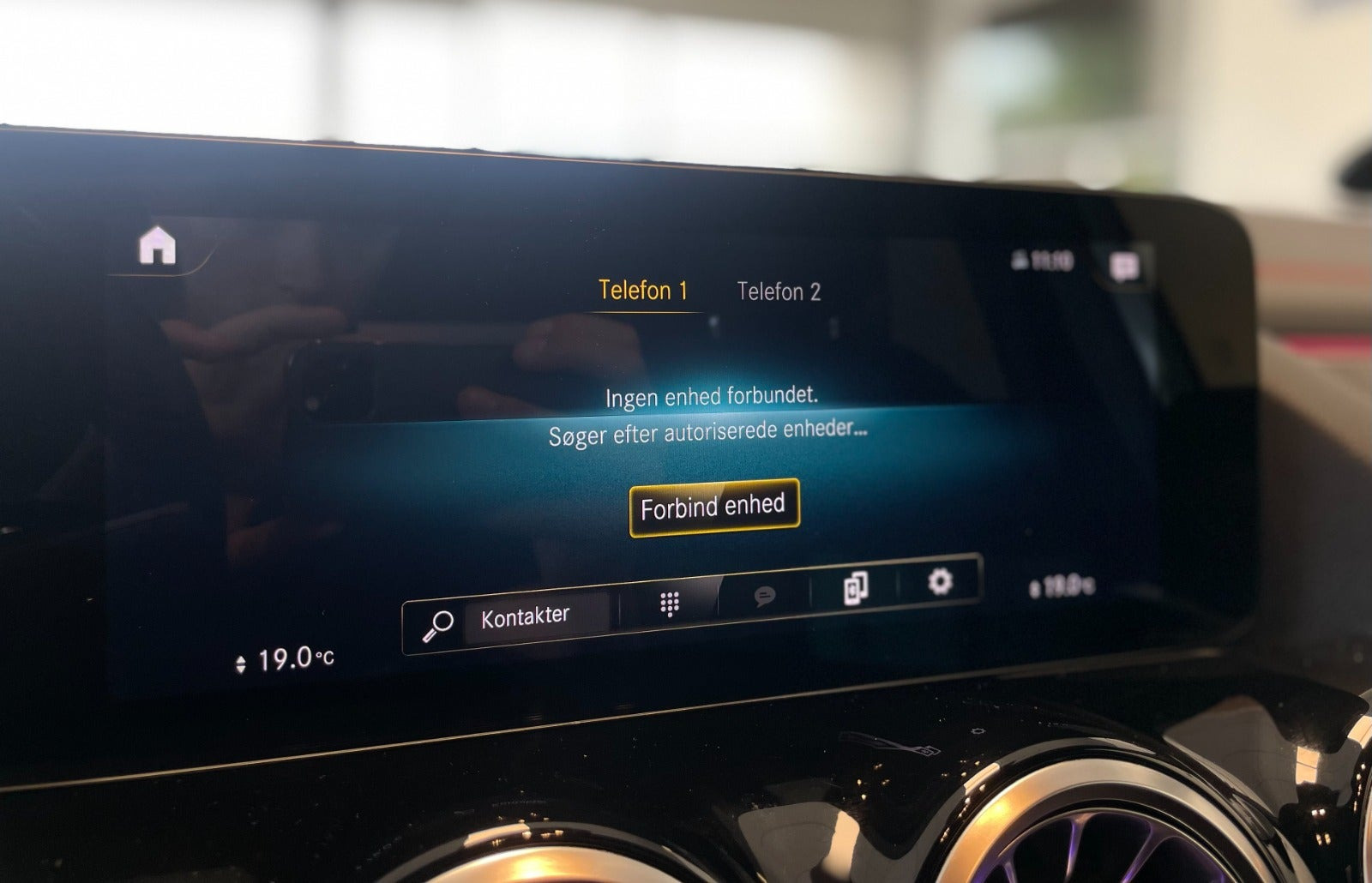 Grå Mercedes EQA250 fra 2021