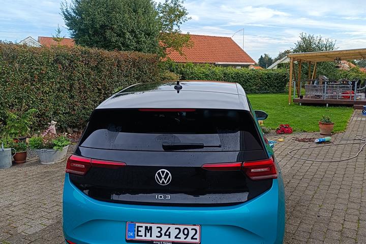 Turquoise VW ID.3 fra 2021