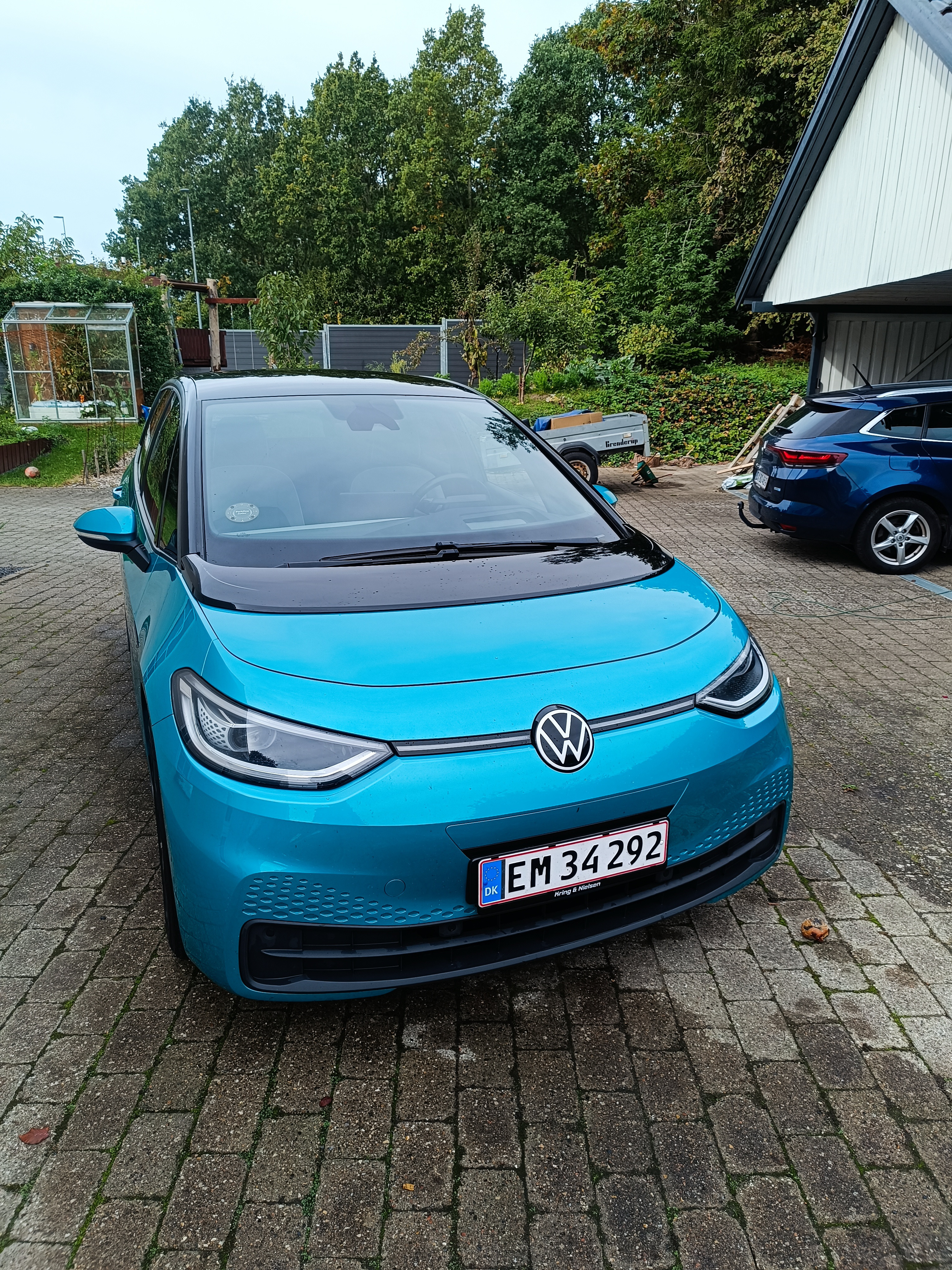 Turquoise VW ID.3 fra 2021