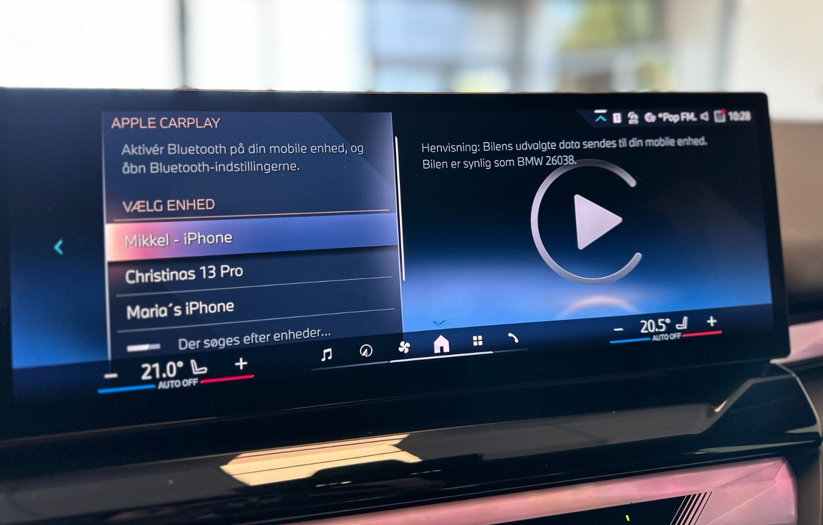 Sort BMW i5 fra 2025
