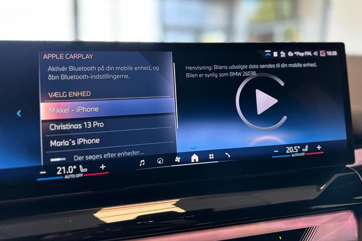 Sort BMW i5 fra 2025