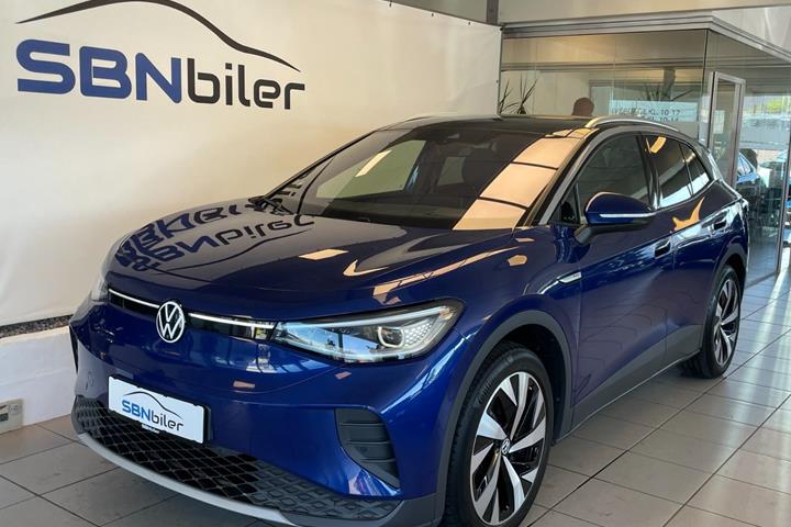 Blå VW ID.4 fra 2023