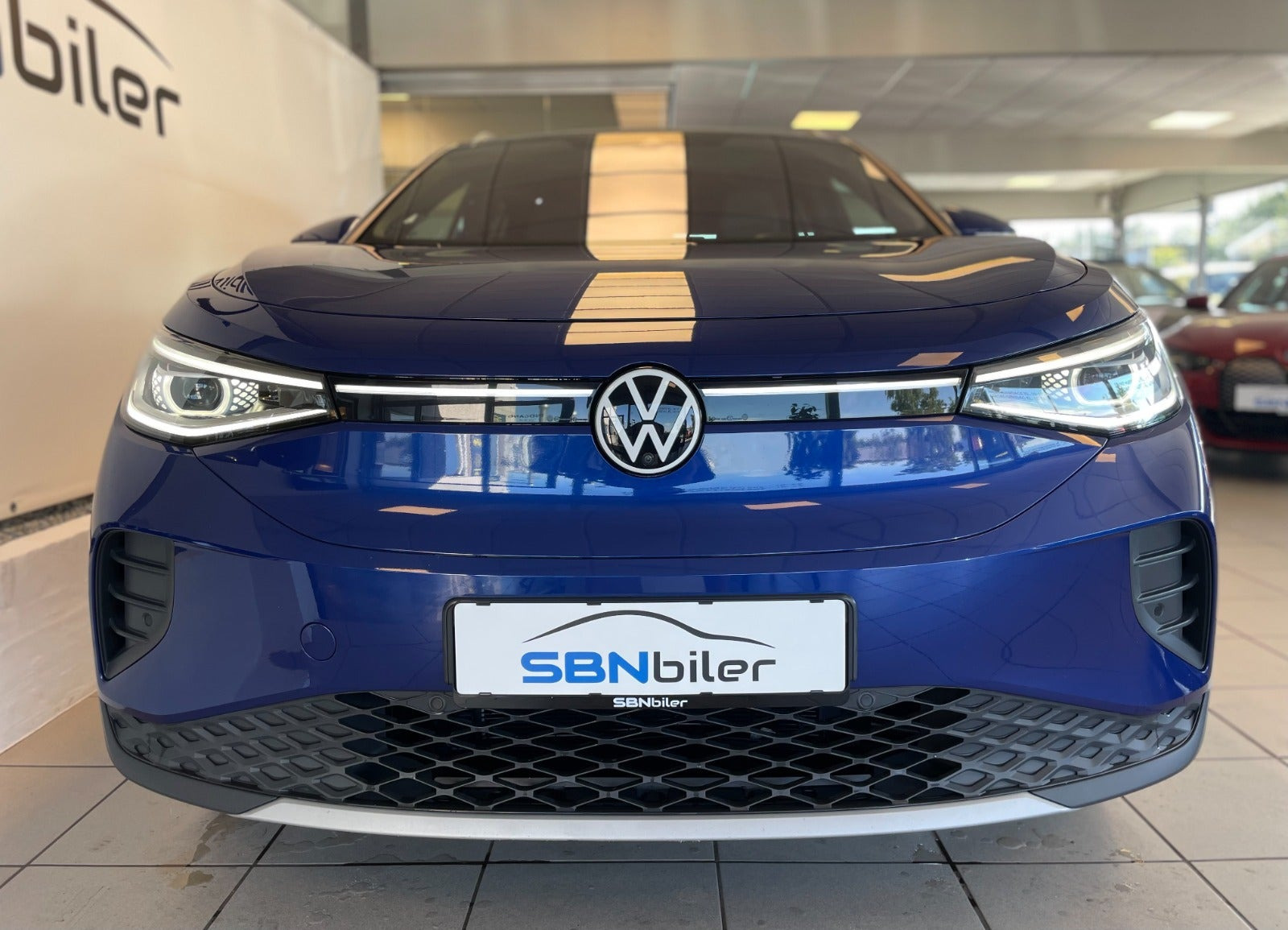 Blå VW ID.4 fra 2023