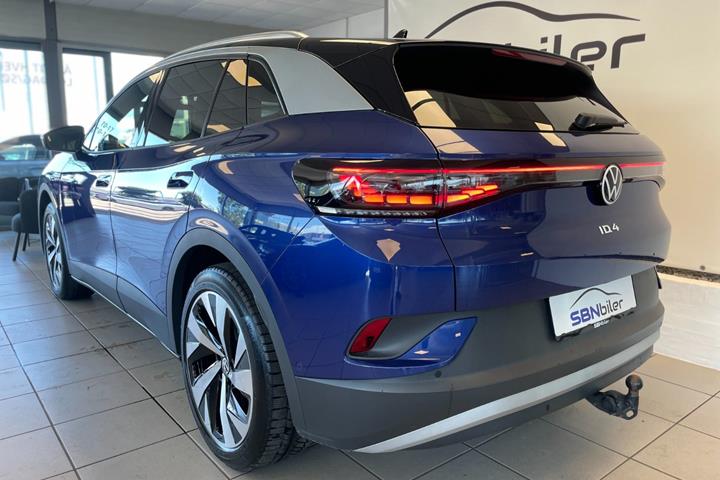 Blå VW ID.4 fra 2023
