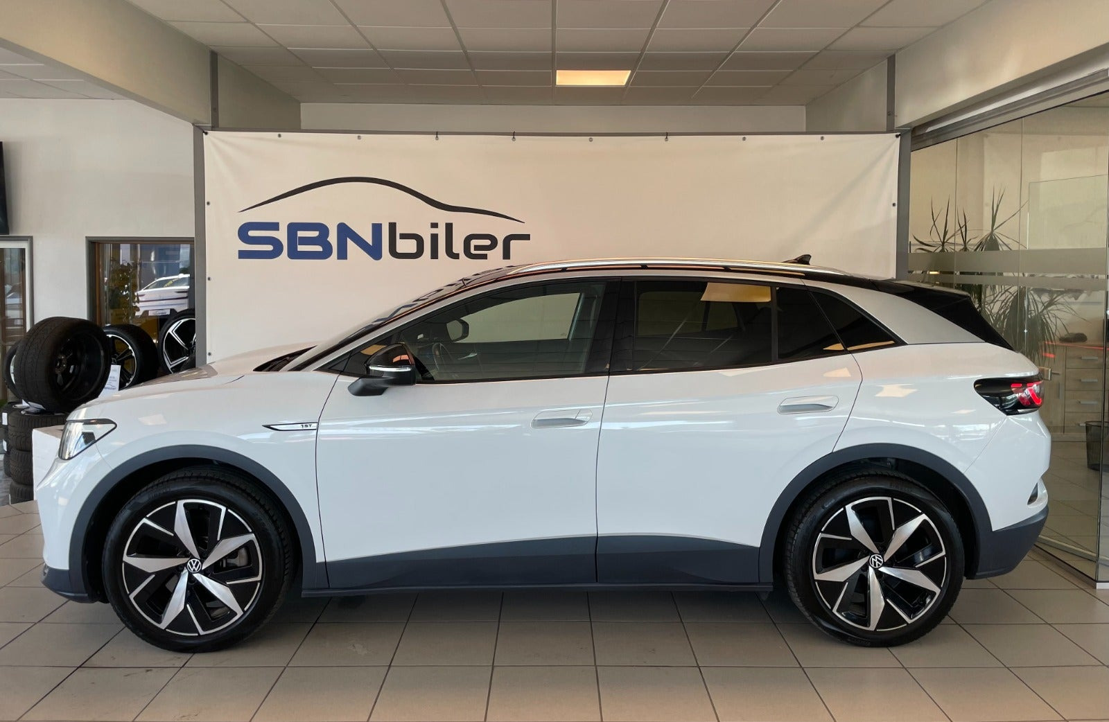 Hvid VW ID.4 fra 2022
