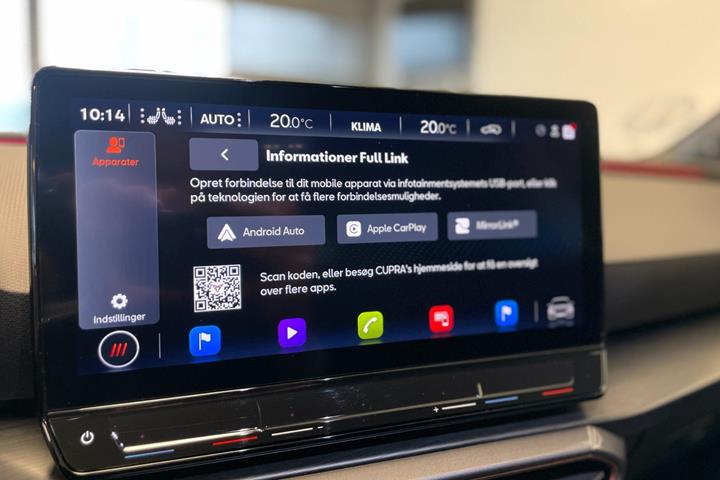 Grå Cupra Leon fra 2024