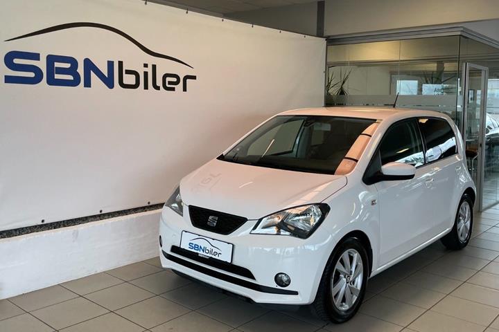 Hvid Seat Mii fra 2015