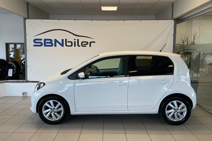 Hvid Seat Mii fra 2015