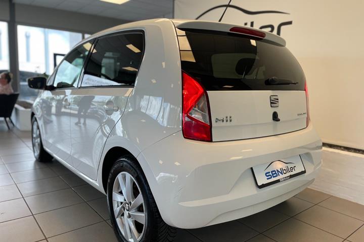 Hvid Seat Mii fra 2015