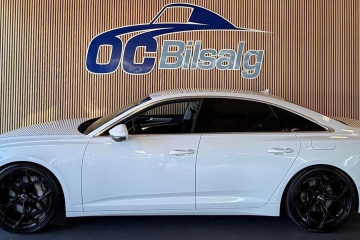 Hvid Audi A6 fra 2021