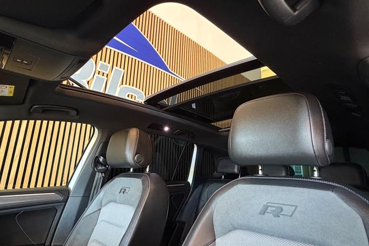 Hvid VW Tiguan fra 2018