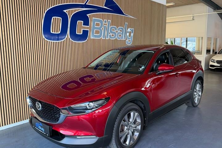 Rød Mazda CX-30 fra 2019