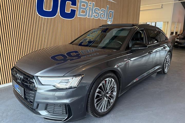 Grå Audi A6 fra 2023