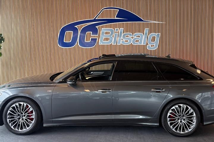 Grå Audi A6 fra 2023