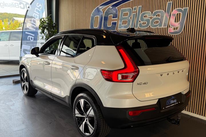 Hvid Volvo XC40 fra 2022