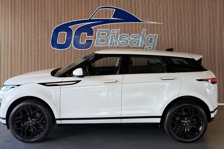 Hvid Land Rover Range Rover evoque fra 2020