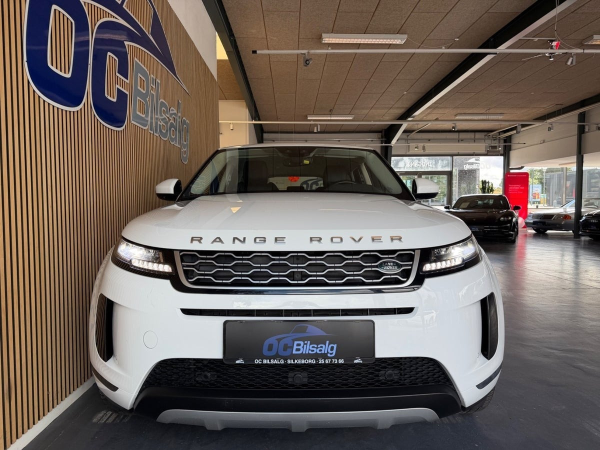 Hvid Land Rover Range Rover evoque fra 2020