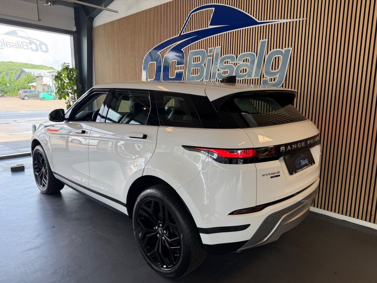Hvid Land Rover Range Rover evoque fra 2020