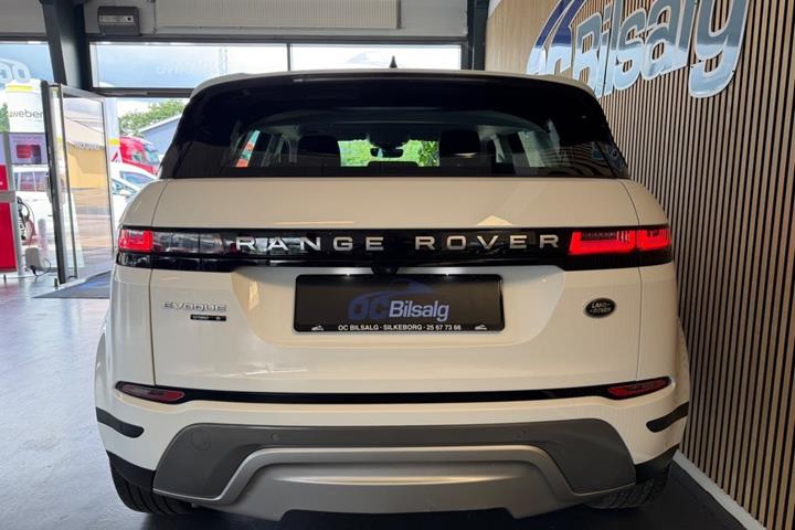 Hvid Land Rover Range Rover evoque fra 2020