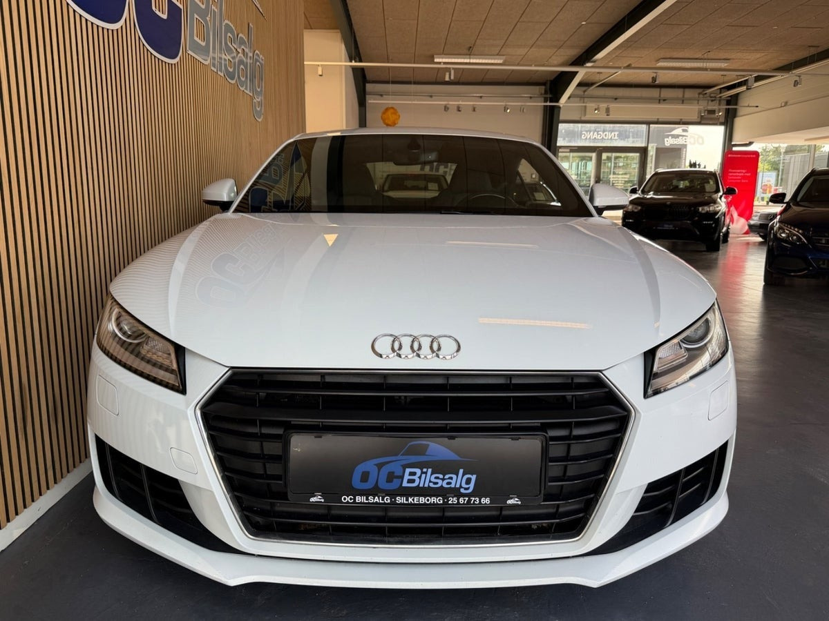 Hvid Audi TT fra 2016