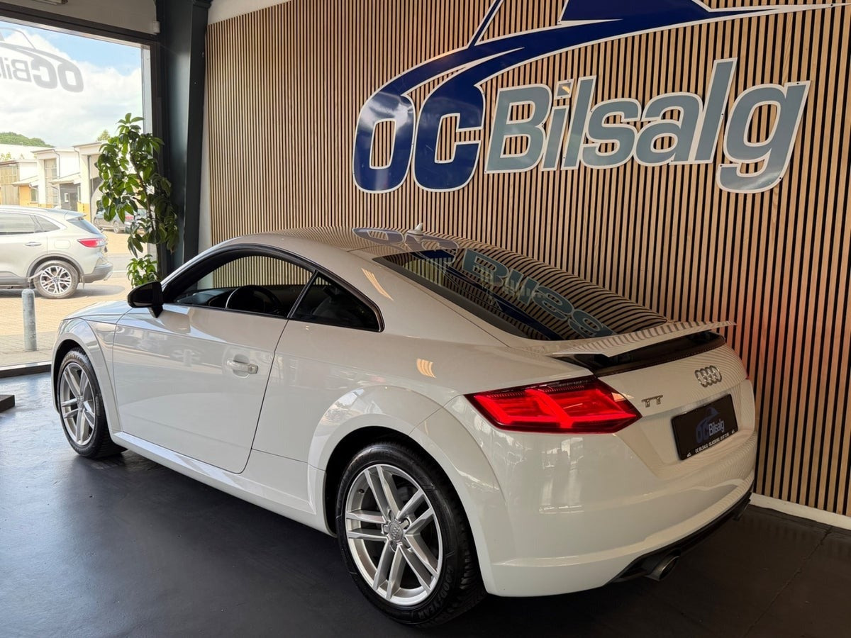 Hvid Audi TT fra 2016
