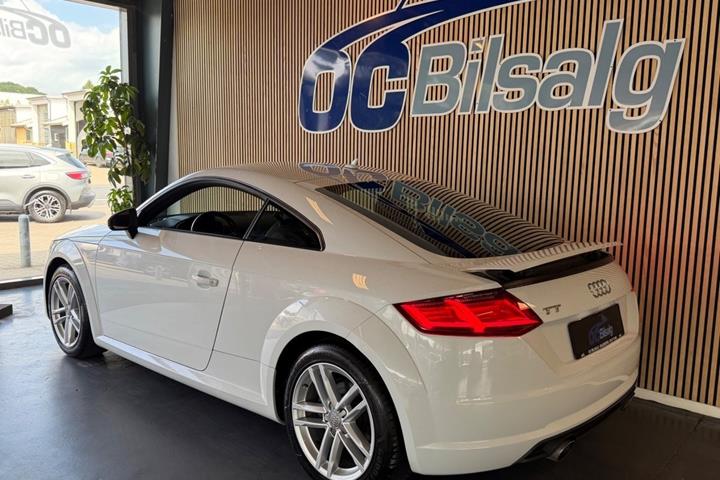 Hvid Audi TT fra 2016