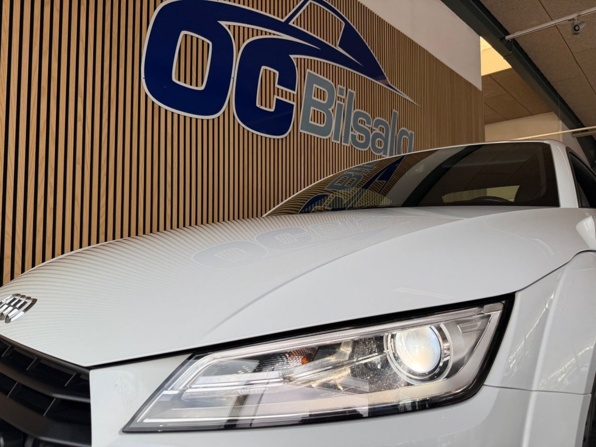 Hvid Audi TT fra 2016