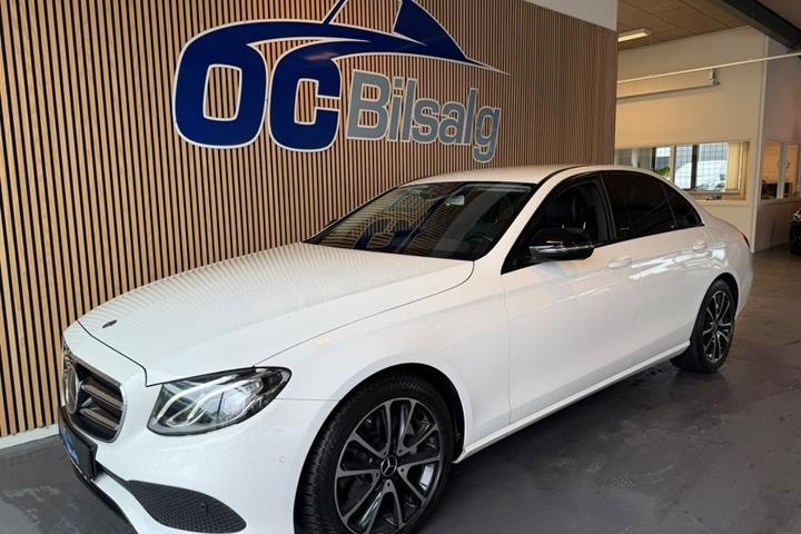 Hvid Mercedes E220 d fra 2018