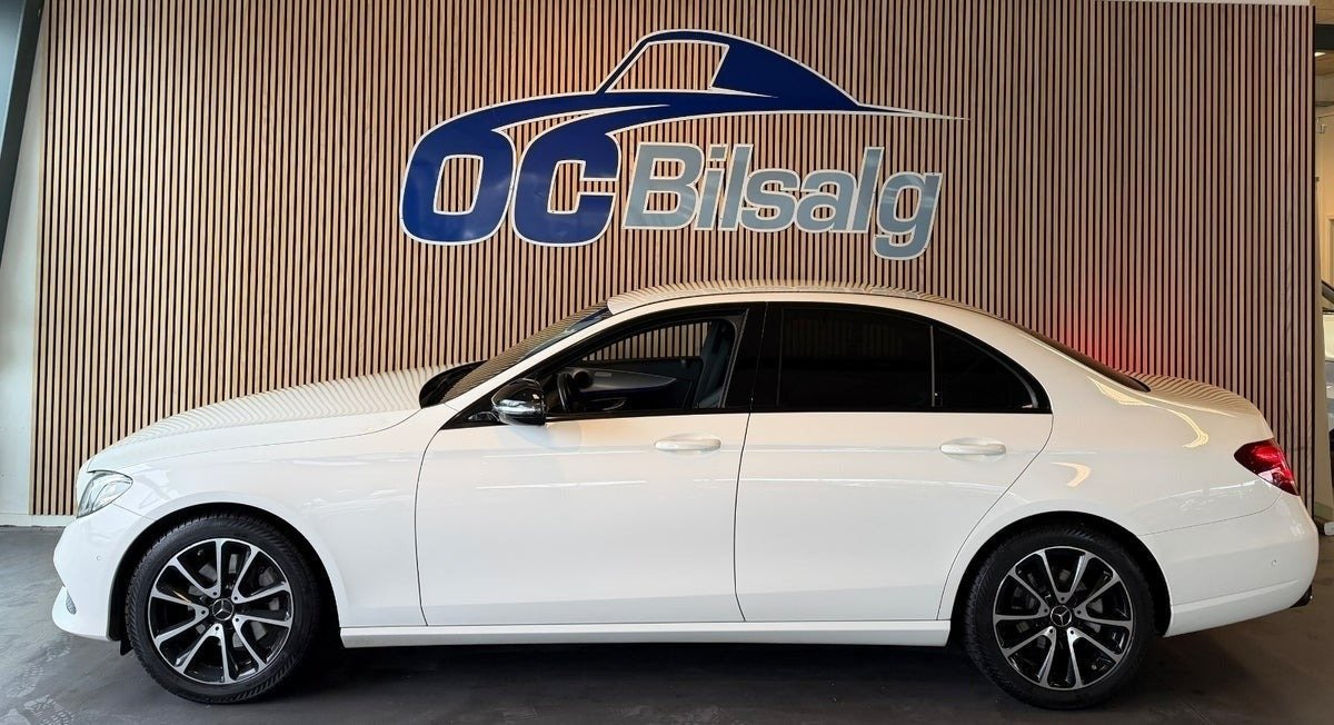 Hvid Mercedes E220 d fra 2018