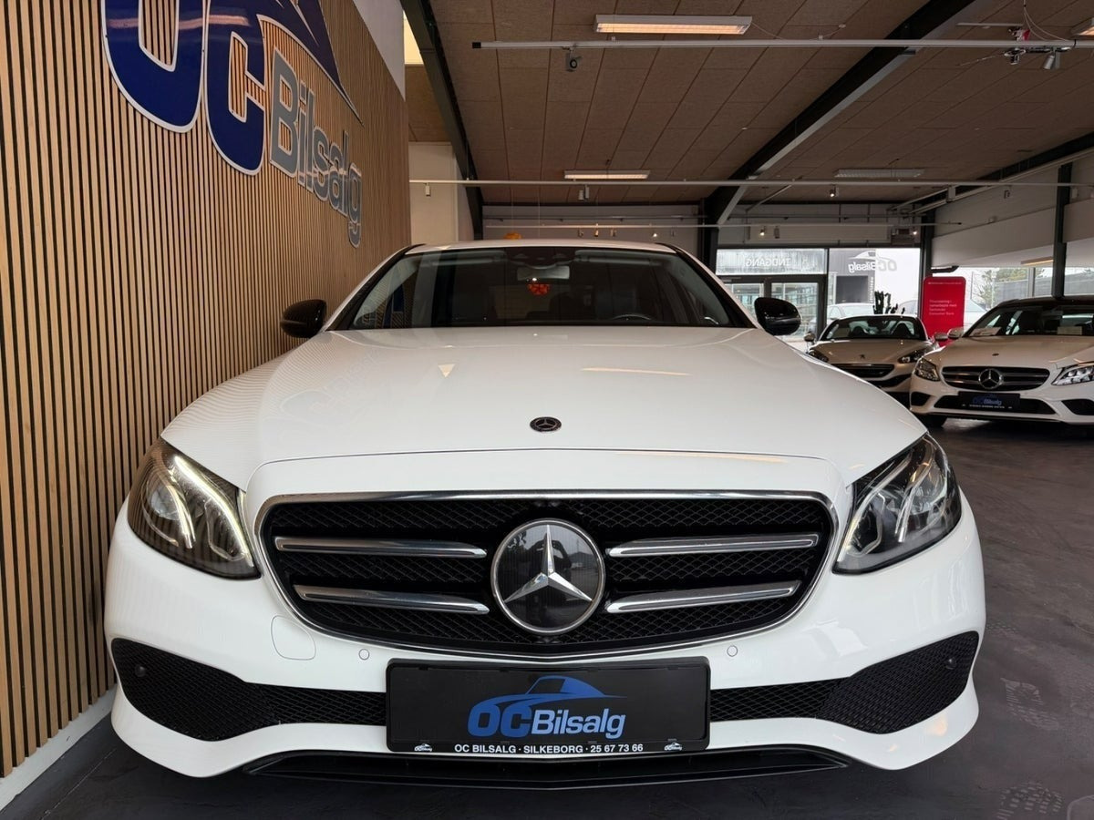 Hvid Mercedes E220 d fra 2018