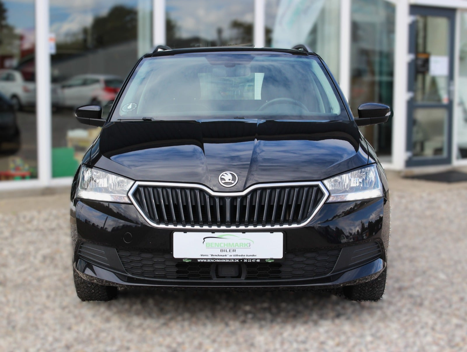 Sort Skoda Fabia fra 2020