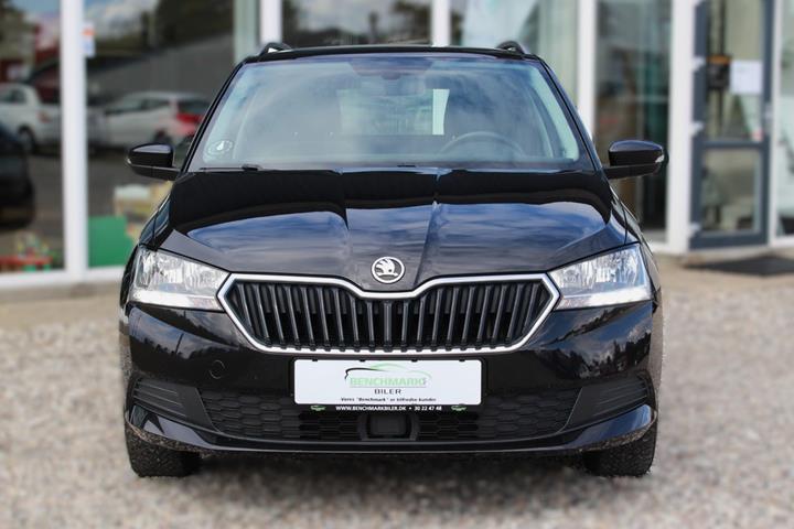Sort Skoda Fabia fra 2020