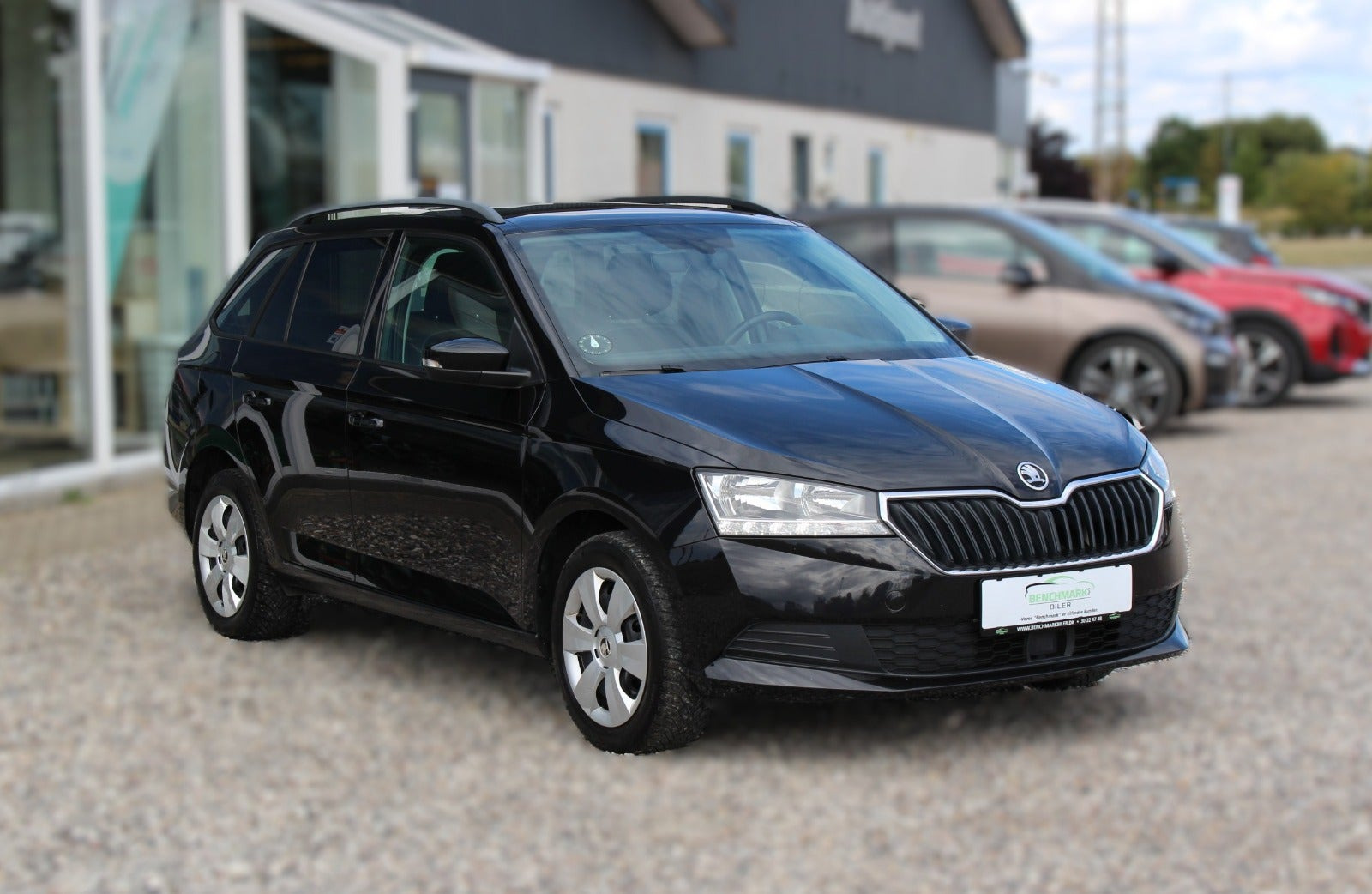 Sort Skoda Fabia fra 2020