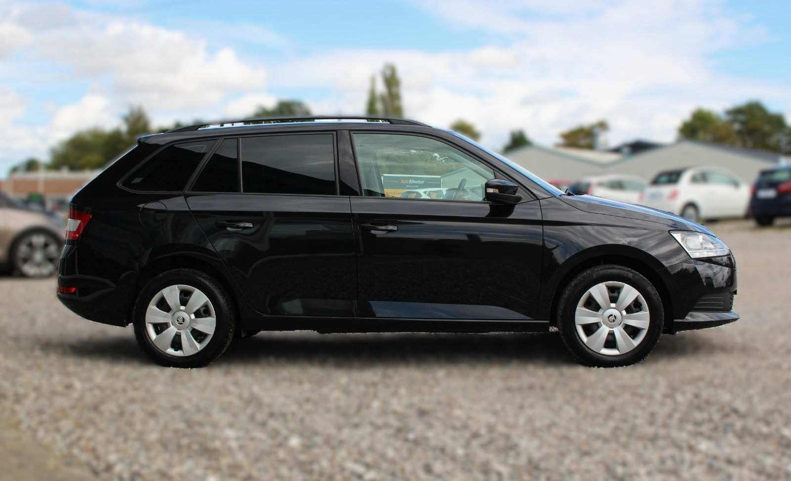 Sort Skoda Fabia fra 2020