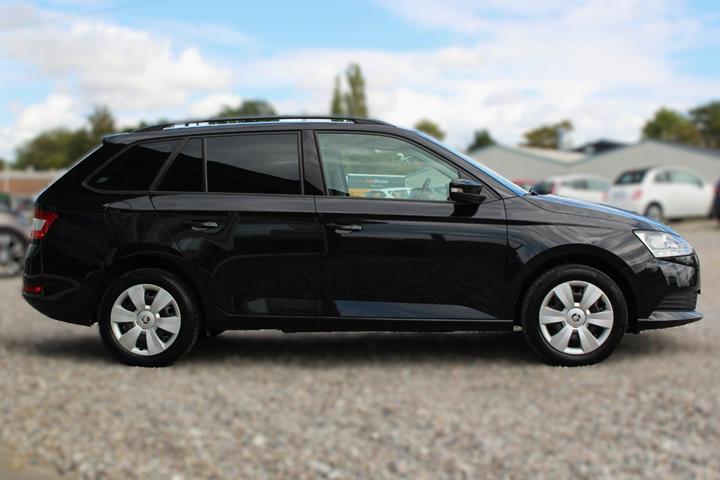 Sort Skoda Fabia fra 2020
