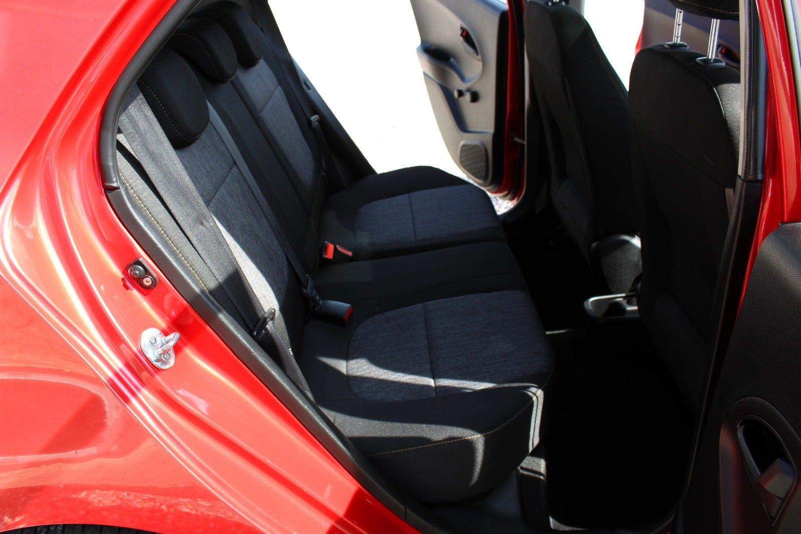 Rød Kia Picanto fra 2013