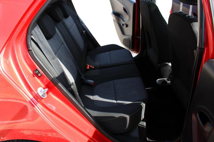 Rød Kia Picanto fra 2013