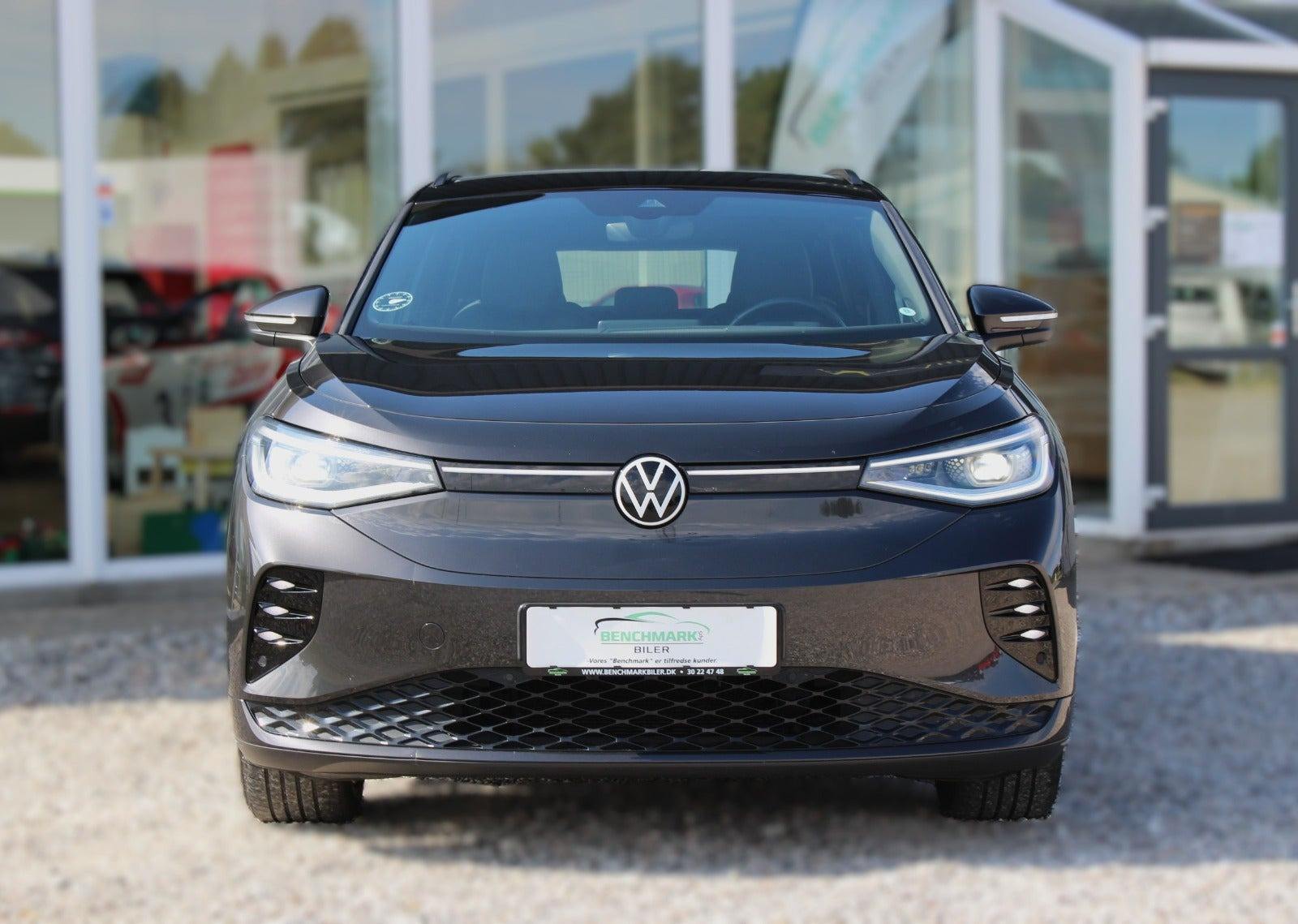 Grå VW ID.4 fra 2021