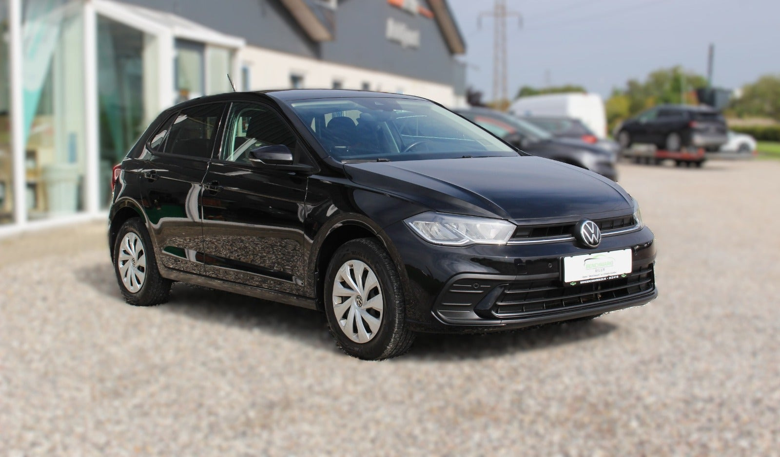 Sort VW Polo fra 2022