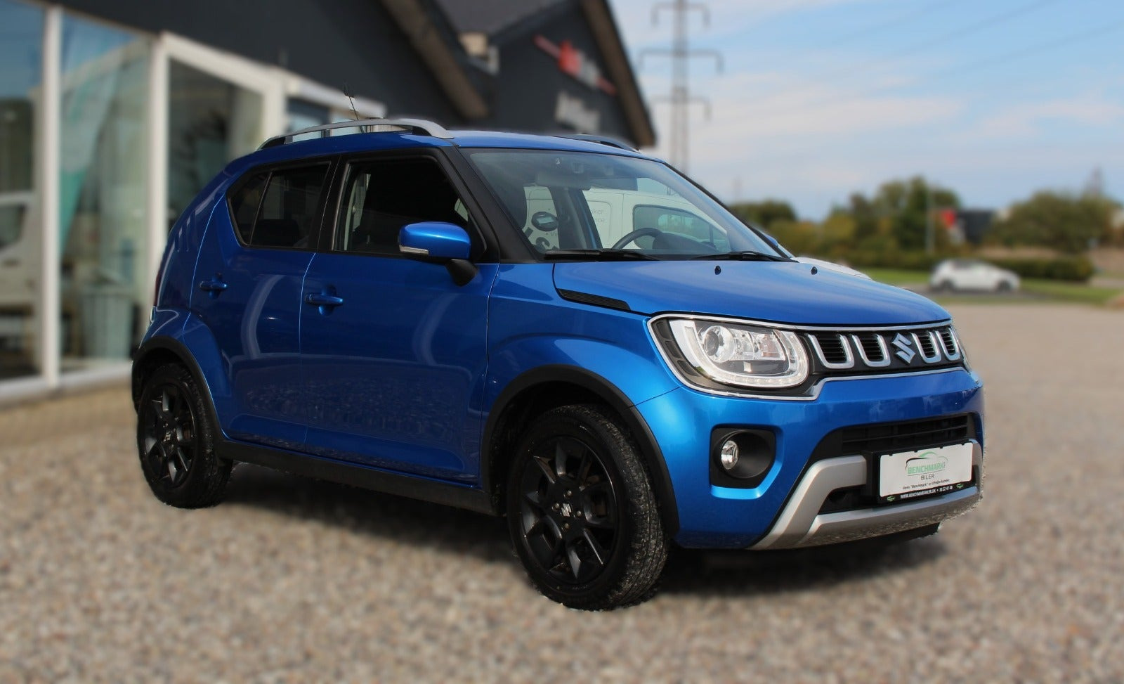 Blå Suzuki Ignis fra 2020