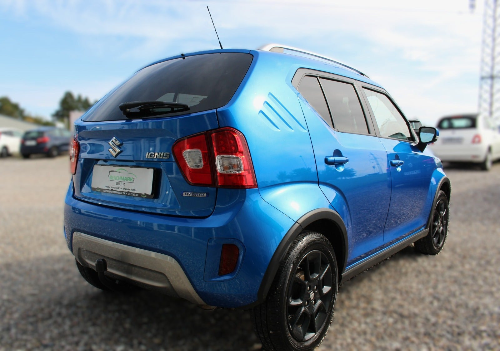 Blå Suzuki Ignis fra 2020