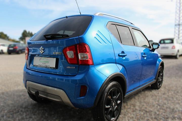 Blå Suzuki Ignis fra 2020