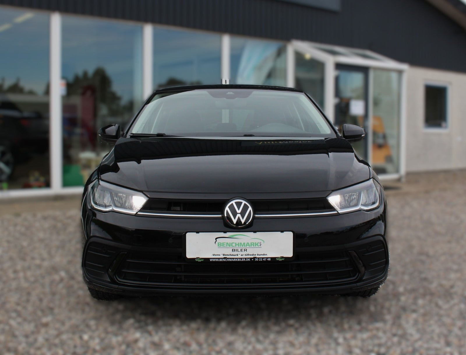 Sort VW Polo fra 2022