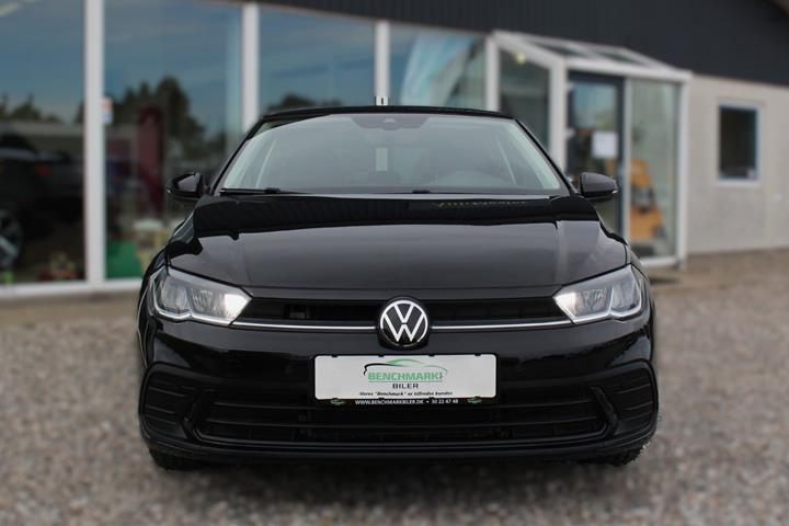 Sort VW Polo fra 2022