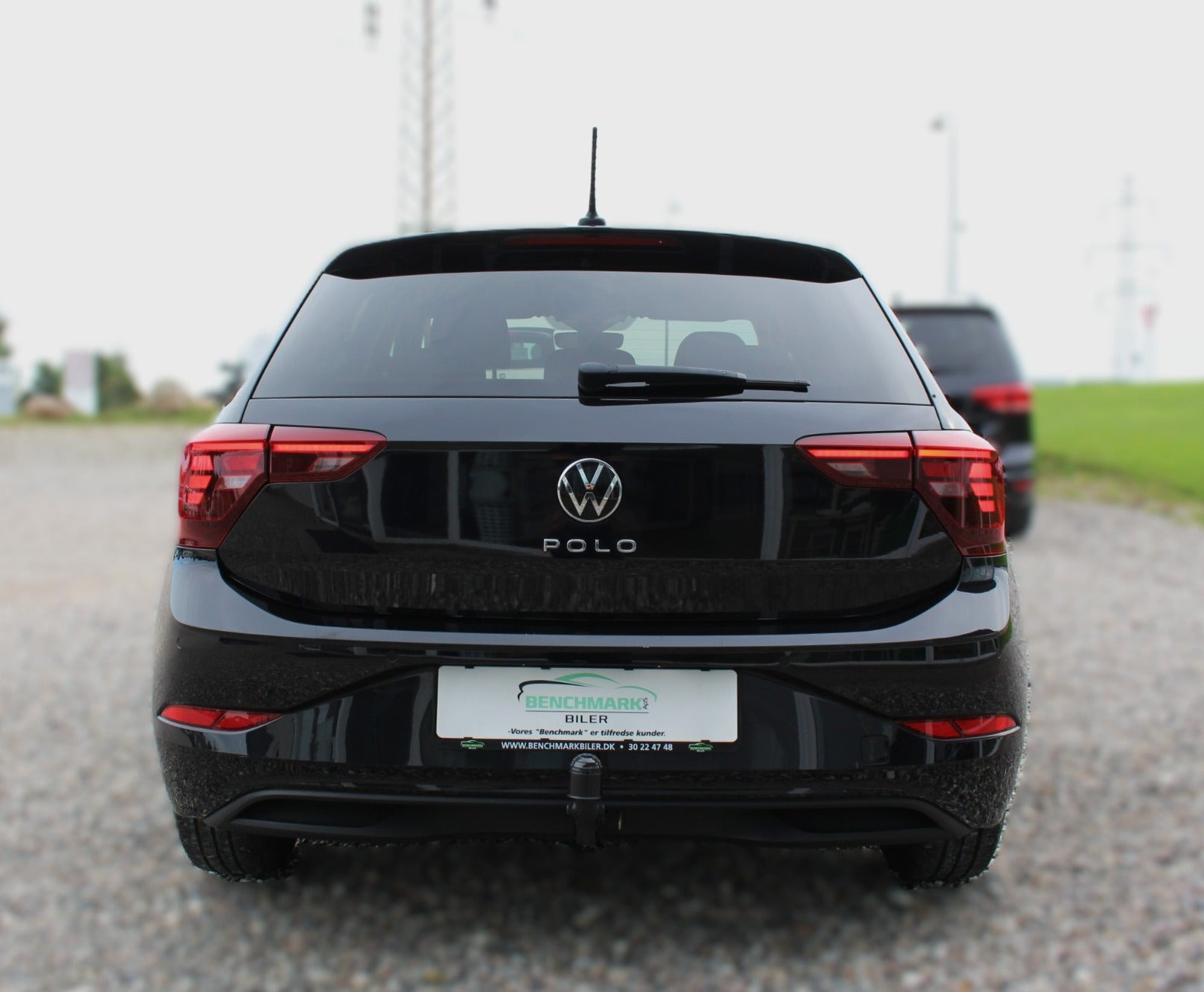 Sort VW Polo fra 2022