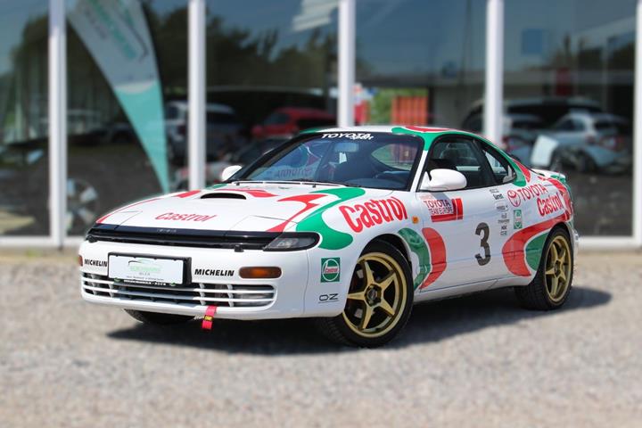 Hvid Toyota Celica fra 1991