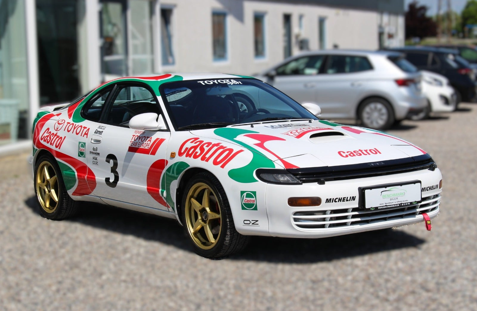 Hvid Toyota Celica fra 1991